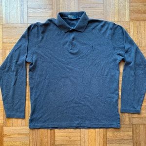 Men's Polo by Ralph Lauren Long Sleeve Polo, M